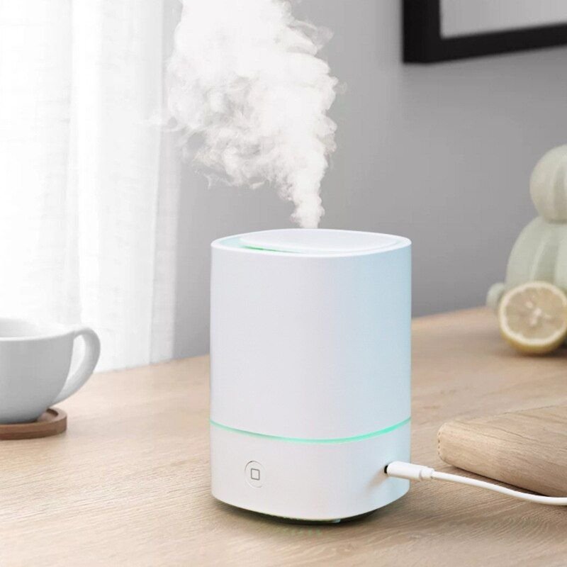 Humidificateur d'air LED, diffuseur d'huile essentielle et d'arôme ultrasonique, purificateur de brume d'aromathérapie