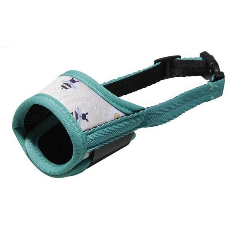 S - Vert - Couvercle Buccal Confortable Pour Chien, Résistant À L'usure, Ajustable, Universel, Muselière Pour Chiot, Protection Faciale Pour Animaux De Compagnie