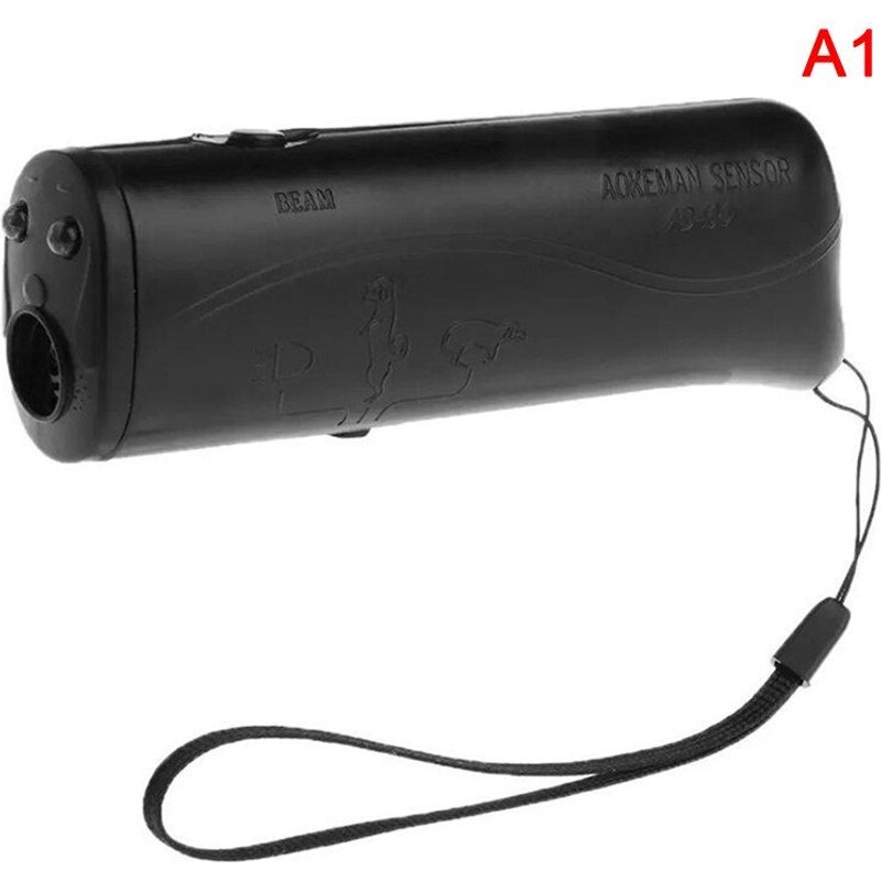 Dispositif Répulsif Anti Aboiement, Accessoire 3 En 1, Pour Chiens, Appareil'entraînement À Led, Ultrasonique, Sans Batterie