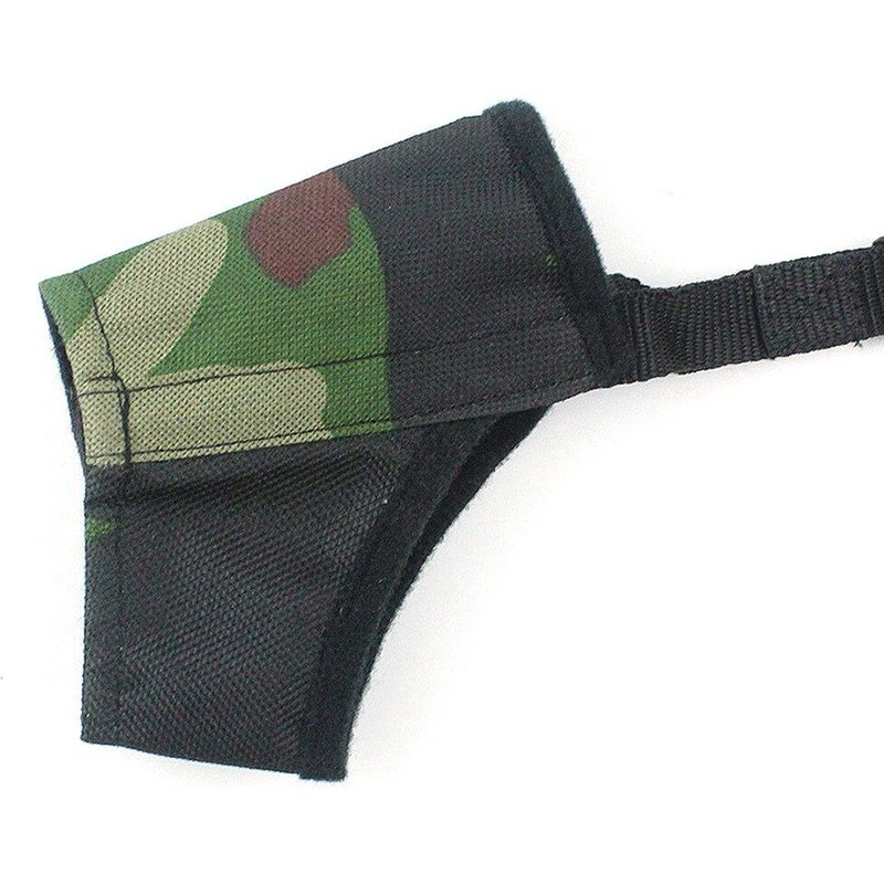 22cm - Camouflage - Masque Respirant Ajustable Anti Aboiement Pour Chien, Accessoire De Sécurité Pour L'entraînement Buccal Des Animaux De Compagnie