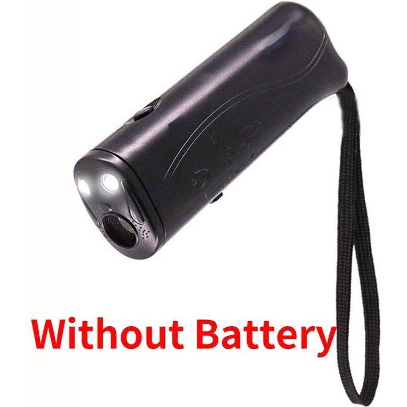 Noir-B - Répulsif Anti Aboiement Pour Chiens De Compagnie, Dispositif'entraînement À Led, Ultrasonique, Sans Batterie, Vente En Gros