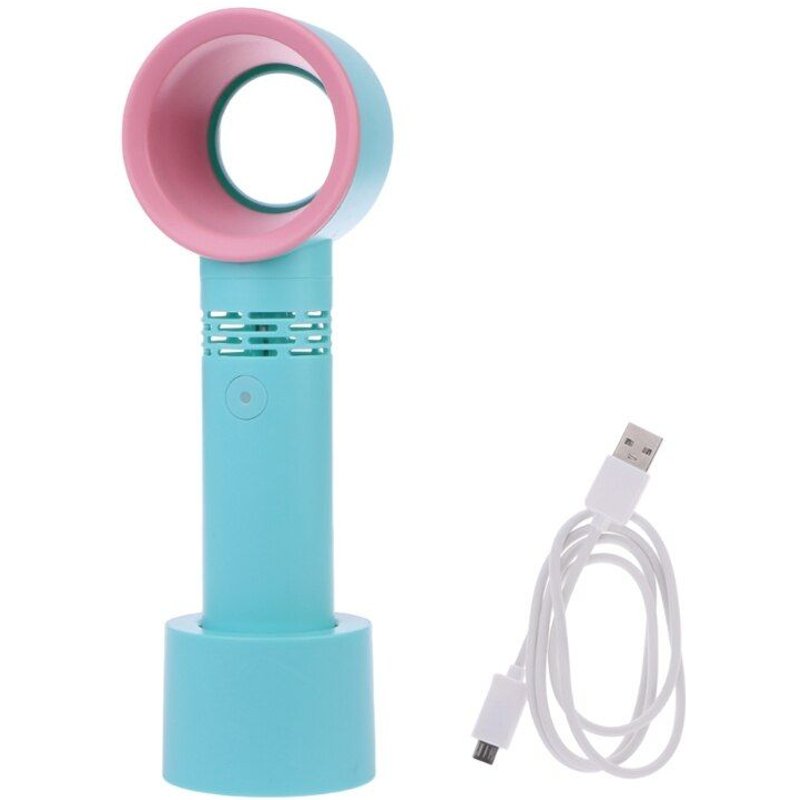 Ventilateur Portable sans lame, Rechargeable par USB, Mini refroidisseur, pratique, livraison directe
