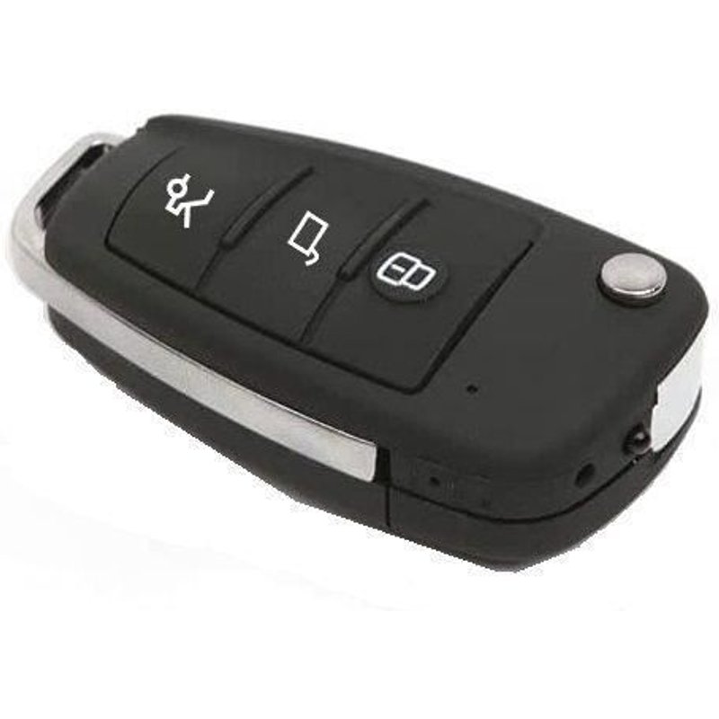 Clé de voiture avec caméra espion cachée HD 1080P vision de nuit