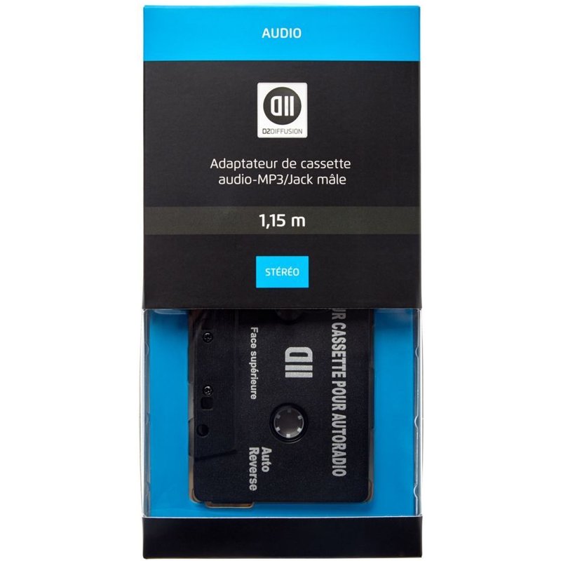 Adaptateur D2 K7 Auto radio/MP3