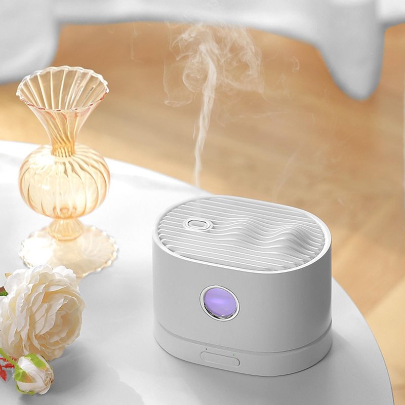 Diffuseur d'huile essentielle aromatique avec humidificateur ultrasonique, veilleuse colorée, pour la maison, salon, bureau, SPA, 400ml