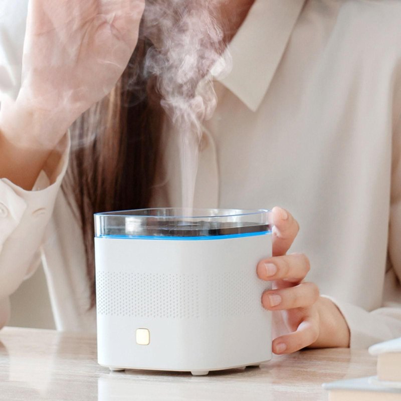 Humidificateur d'air diffuseur d'aromathérapie créatif, purificateur silencieux, USB, arôme, lumière colorée, cadeau pour bureau, chambre à coucher, voiture, bureau