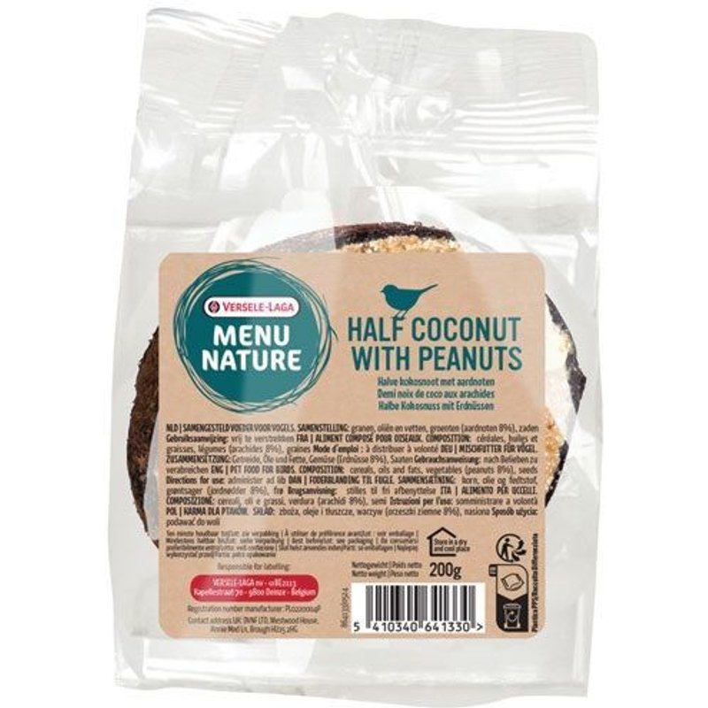 Menu Nature Demi Noix De Coco Aux Arachides 200 G