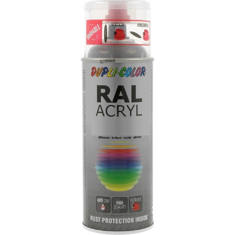 Peinture Acrylique Ral 9005 Satine 400 Ml Dupli Color