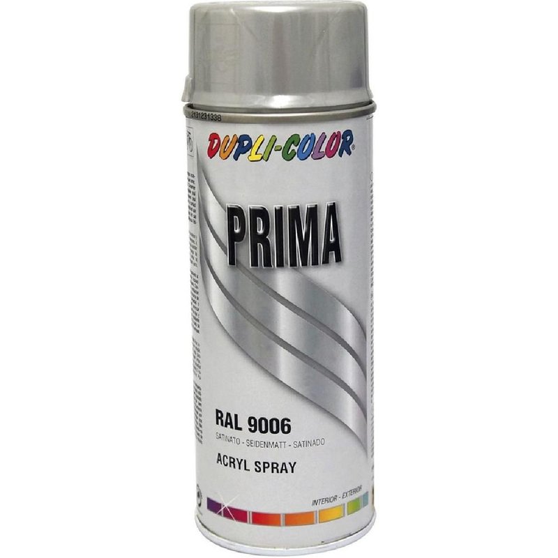 Peinture Prima Ral 9006 Argent Satine 400ml Dupli Color