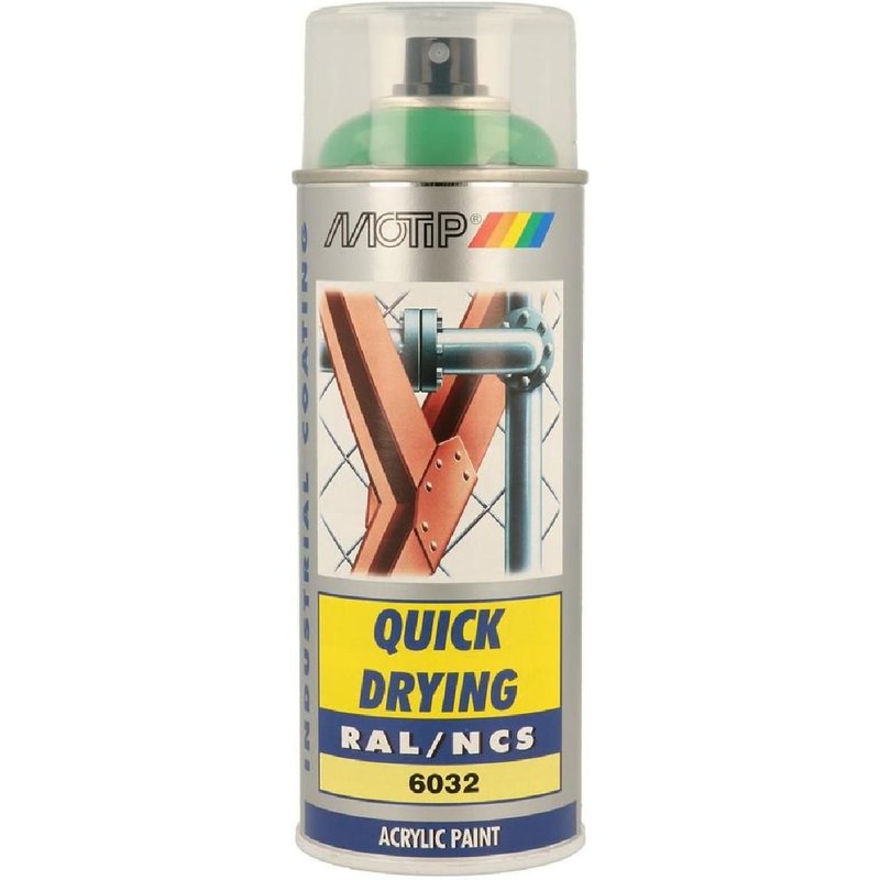 Peinture Aerosol Acryl Ral6032 Motip 400ml