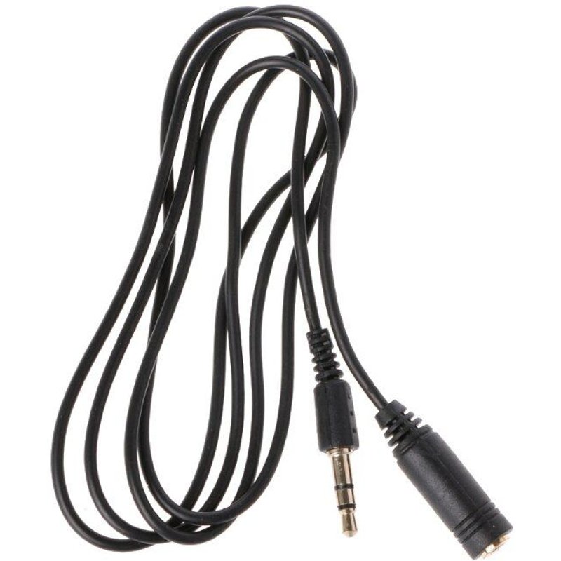 Câble d'extension Jack 3 pôles mâle-femelle 3.5mm, câble Audio stéréo Aux, 1m