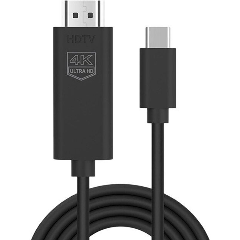 Câble adaptateur haute définition Compatible USB3.1 vers HDMI câble de Conversion TV Mobile câble d'écran de Projection de Type C