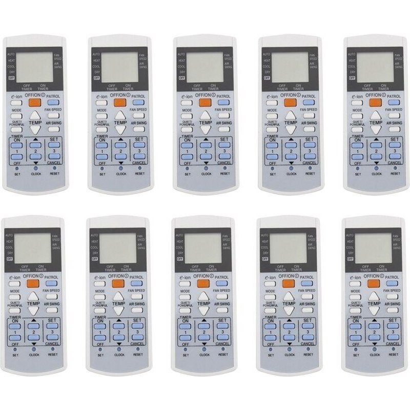 Télécommande de climatiseur 10X pour contrôleur Panasonic a75c340 A75C3623 A75C3625 KTSX003 A75C3297