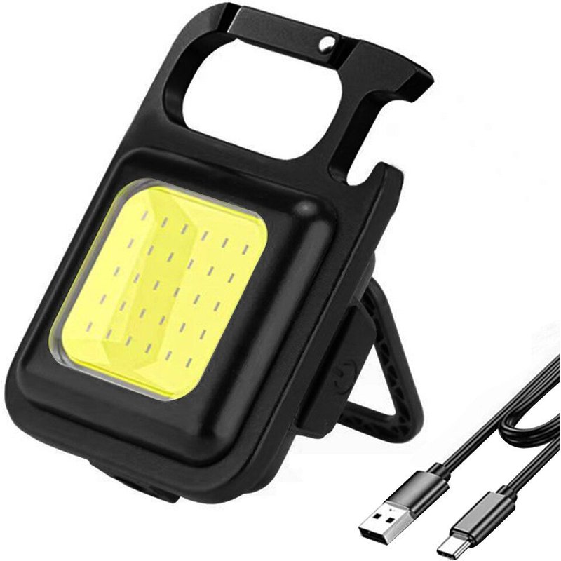 Lampe de poche Portable avec Clip Mutifuction, lampe de poche, lumière de travail, extérieur, Camping, pêche, escalade, lanterne LED