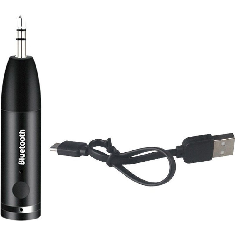 Adaptateur récepteur Bluetooth 5.0 sans fil, Jack 3.5mm Aux stéréo, récepteur de musique o, Kit mains libres pour voiture