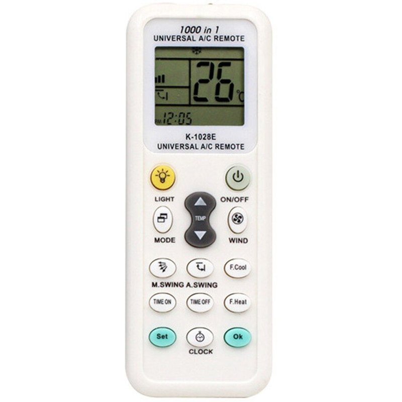 Télécommande LC numérique de remplacement K-1028E A/C, pour contrôleur AC, 1000 en 1, télécommande de climatiseur universel, nouveau