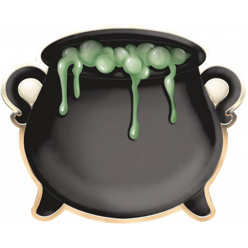 Assiettes Chaudron Apprenti Sorcier 23cm X 8