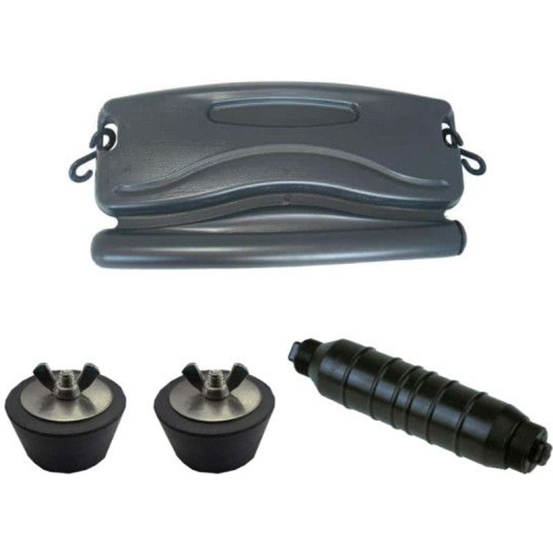 Pack accessoires d'hivernage MAREVA - 2 Bouchons - Bouteille GIZZMO - Bouée