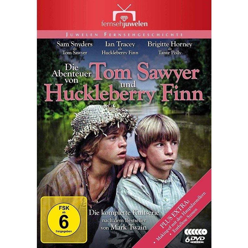Die Abenteuer Von Tom Sawyer Und Huckleberry Finn - Die Komplette Serie. 4 Dvds