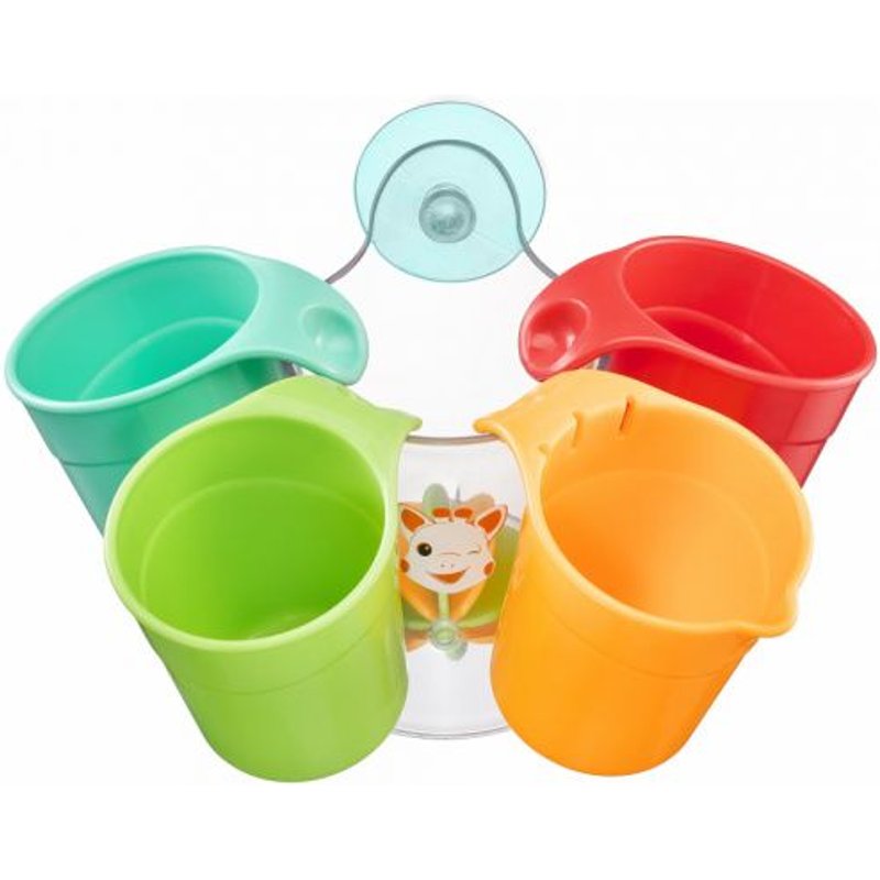 Jouet De Bain Gobelet Rigol'eau Sophie La Girafe