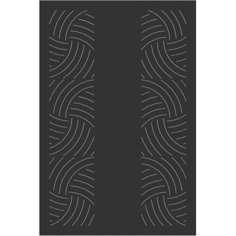 Plaque murale Essentiel Noire L80 H120