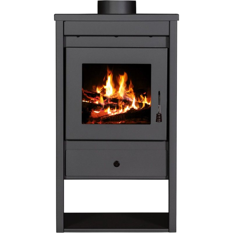 Poêle à bois LUNA 10kW noir
