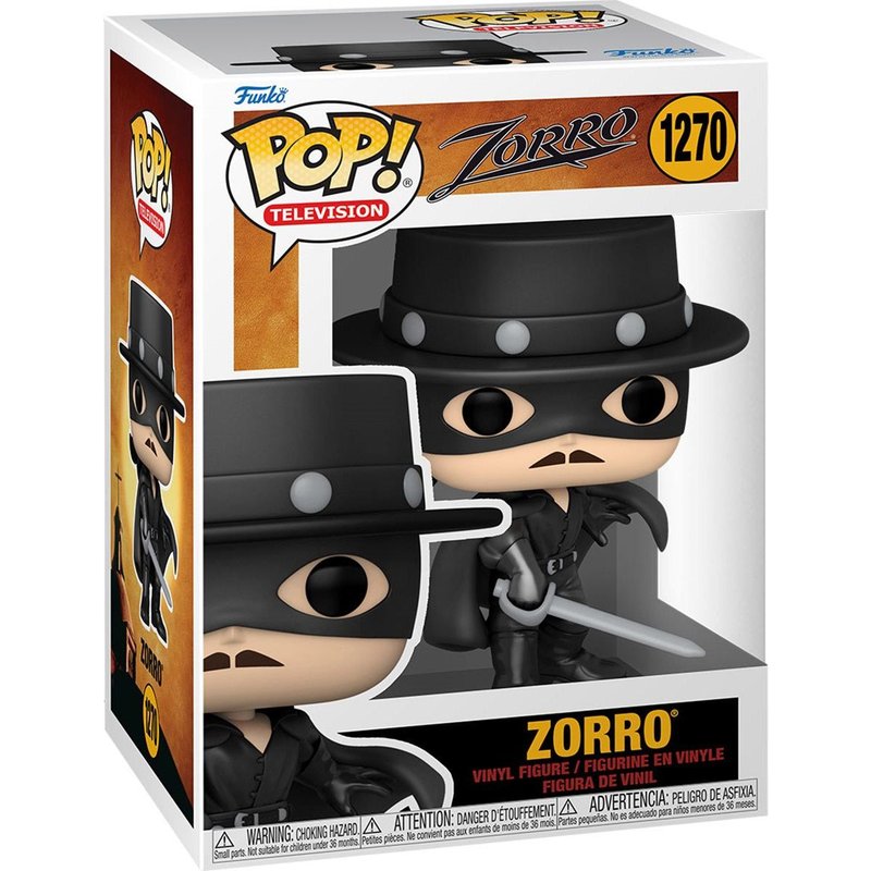 Figurine Funko Pop - Zorro N°1270 - Zorro (59318)
