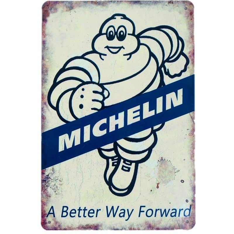 Marron - Plaque Décorative Vintage En Métal, Plaque Décorative En Étain, Service De Pneus, Garage, Station-Service, Homme, Grotte, Club, Décor Mural De Maison