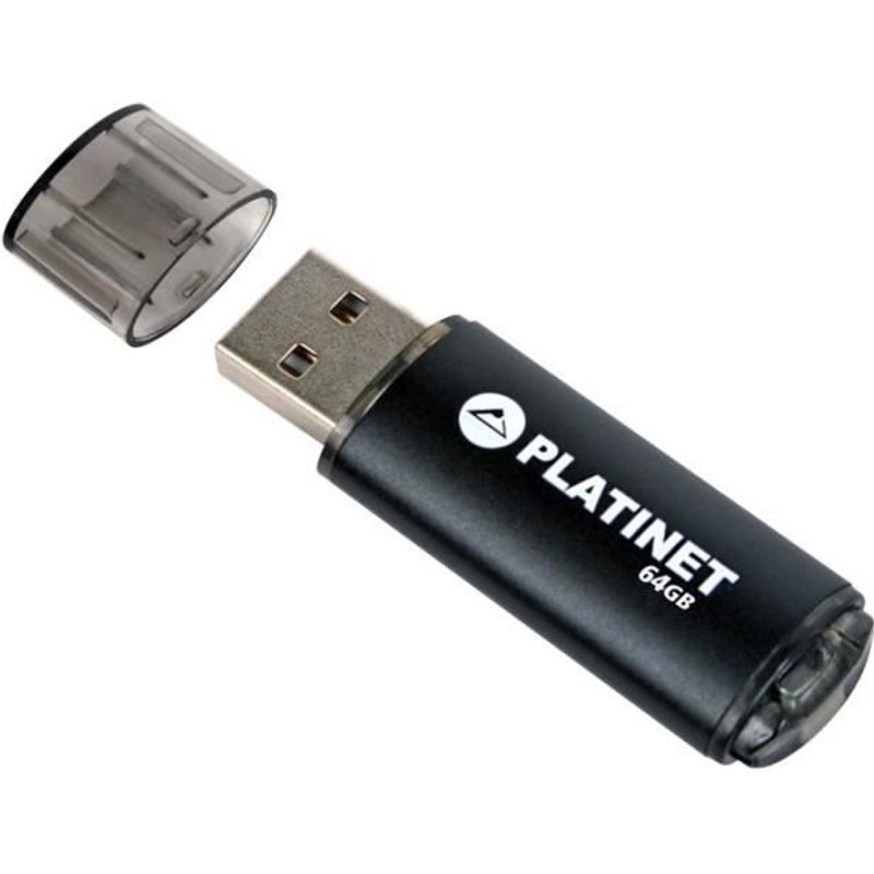 PLATINET PENDRIVE X-Depo Clé USB 64 Go USB 2.0 noir