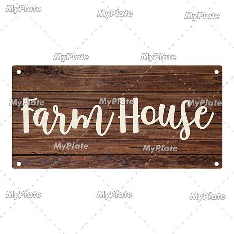 10x20 Cm - Plaque Murale En Bois, Bienvenue À La Ferme, Décoration Pour Porte De Maison, Signe Suspendu De Grotte Pour Homme, Cadeau De Maison