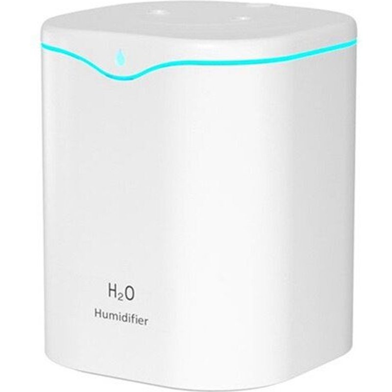Humidificateur d'air USB 2000ML, Double Port de pulvérisation, diffuseur d'huile essentielle, aromathérapie, brumisateur pour le bureau et la maison