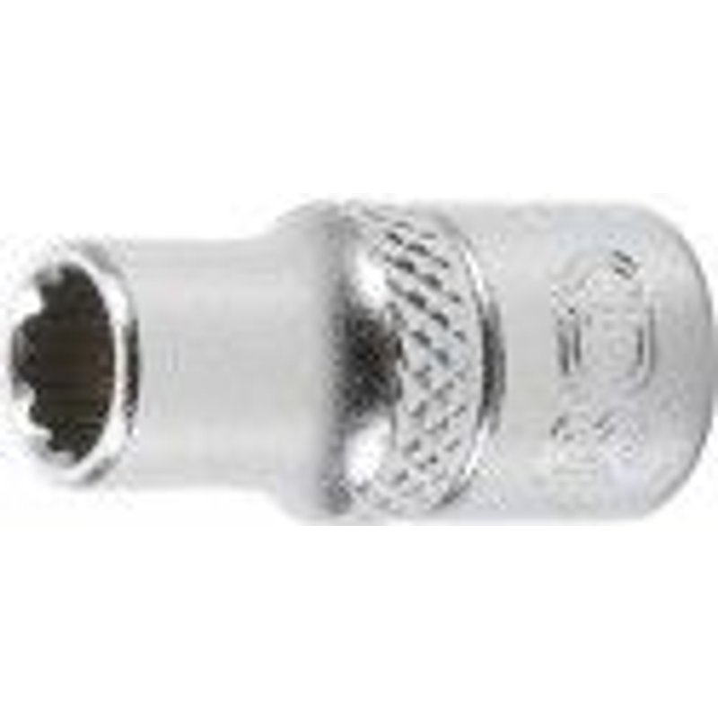 Douille 12 pans 6.3 mm 1/4" taille 6 mm tournevis cl? cliquet BGS TECHNIC