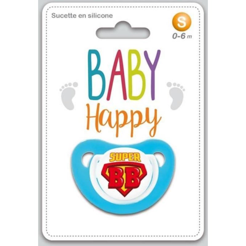 Tétine En Silicone (0-6 Mois) - Super Bb