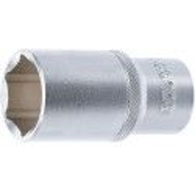 Douille longue 6 pans pro torque carr? 12.5 mm 1/2" taille 30 mm BGS TECHNIC