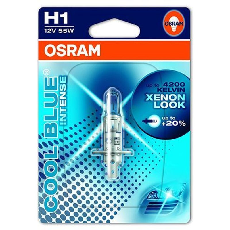 Ampoule Osram Cool Blue intense H1 12V 55W