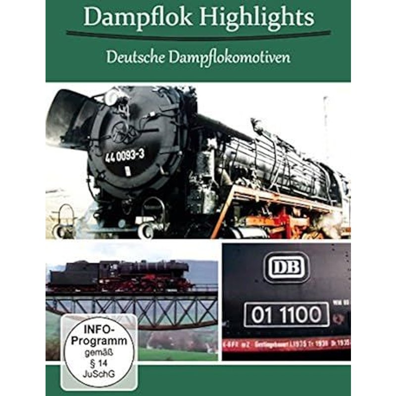 Dampflok Highlights-Deutsche Dampflokomotiven