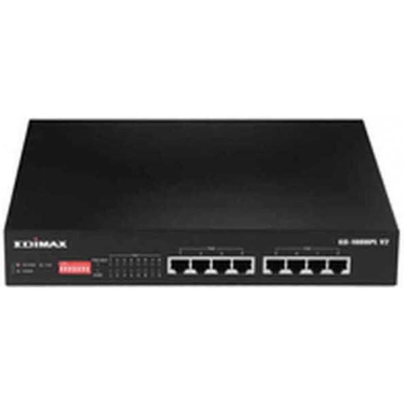 Switch Edimax GS-1008PL V2 Gigabit Ethernet Noir