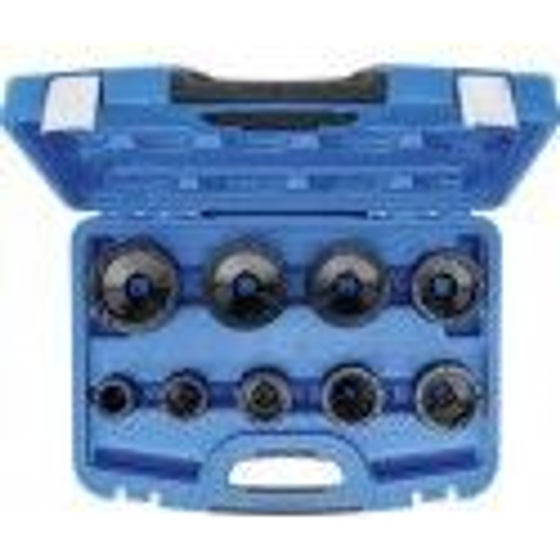 Coffret 9 clés à écrous pivot intérieur KM4 - KM12 arbre manchon de serrage extraction BGS TECHNIC