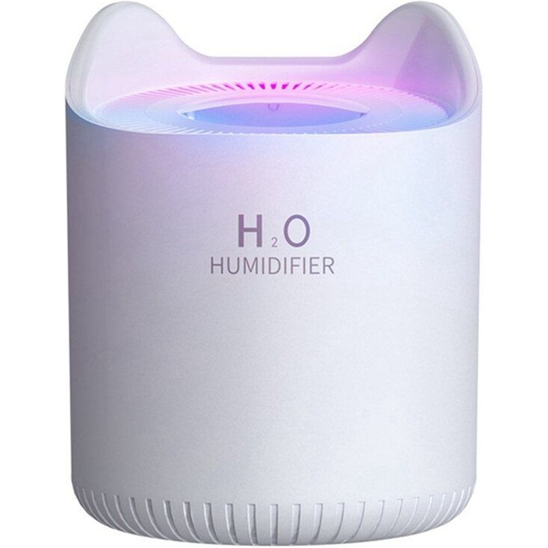 Humidificateurs pour chambre à coucher, humidificateur à brume fraîche de 4,5 l pour chambre à coucher, humidificateur de bureau Portable USB, humidificateur ultrasonique silencieux