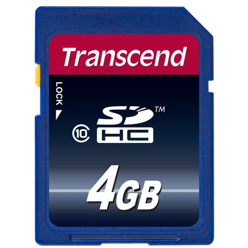 Transcend Ultimate - Carte mémoire flash - 4 Go - Class 10 - 200x - SDHC