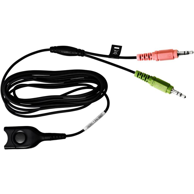 EPOS CEDPC 1 - Câble pour casque micro - EasyDisconnect mâle pour mini-phone stereo 3.5 mm mâle