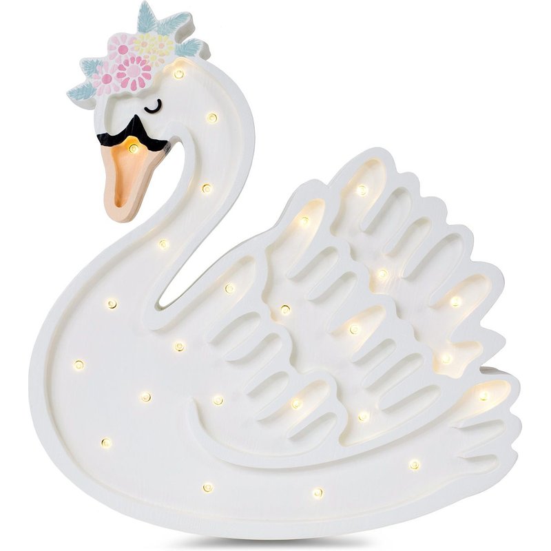 Lampe Veilleuse Cygne Blanc