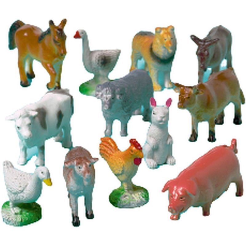 12 Animaux De La Ferme