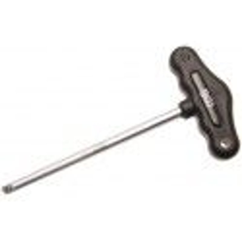 Poignée en T douille carré 6.3 mm 1/4" long 230 mm poignée ergonomique BGS TECHNIC