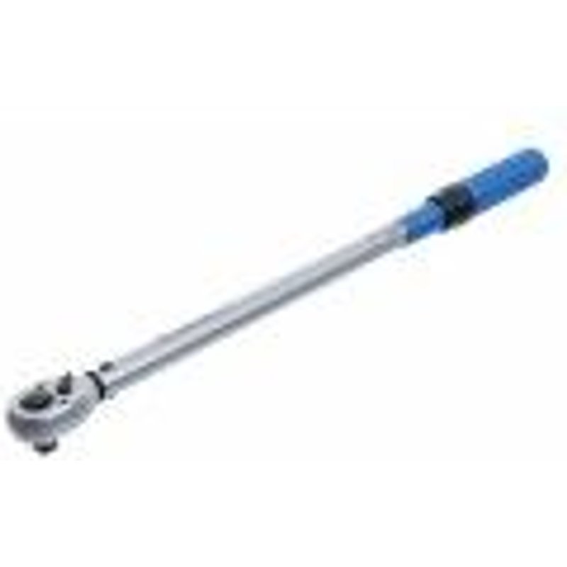 Clé cliquet dynamométrique réversible 585mm 60 - 330 Nm carré 12.5 mm 1/2" BGS TECHNIC