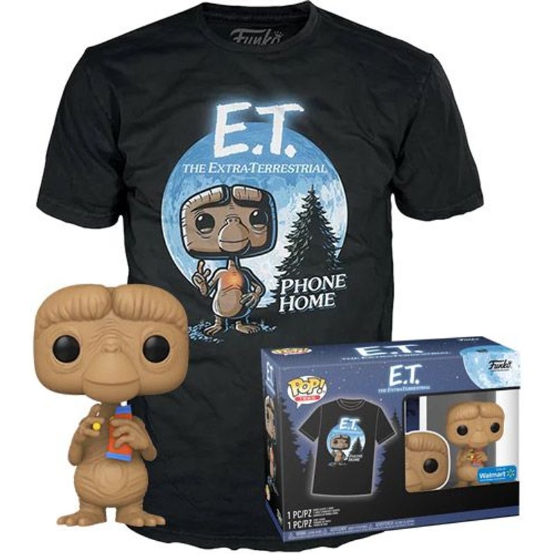 Figurine Funko Pop - E.T. L'extra-Terrestre - E.T. Avec Bonbons - T-Shirt