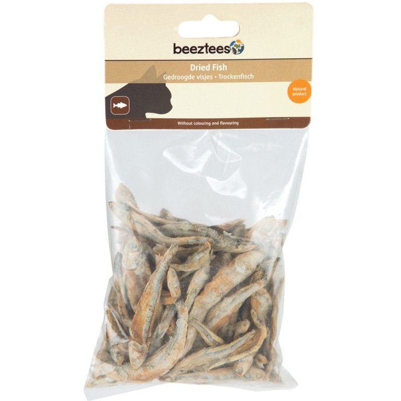 Sachet De 100 G De Friandises De Poissons Séchés Beeztees Pour Chat