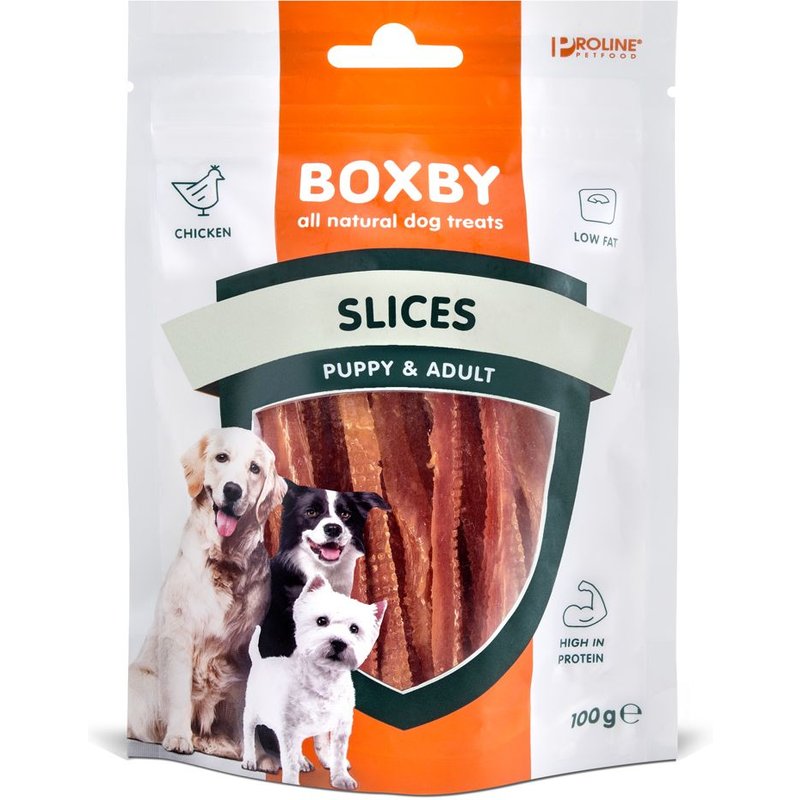 100g Friandises Boxby Slices - Friandises Pour Chien