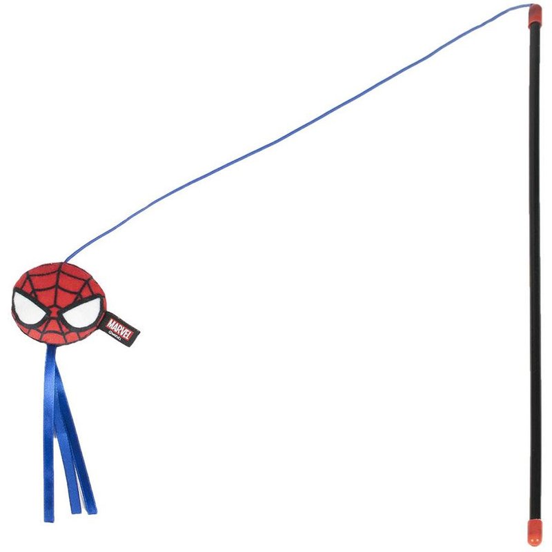 1 Canne Ă PĂȘche Spiderman Pour Chat