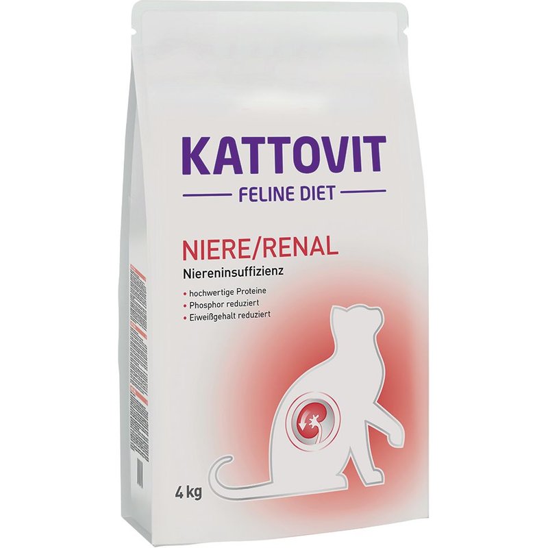 4kg Renal Spécial Reins Kattovit - Croquettes Pour Chat